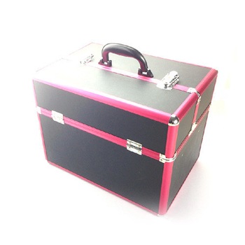 Geanta cosmetice, MoonbasaNails, 380-B, Negru Geanta cosmetice, MoonbasaNails, 380-B, Negru