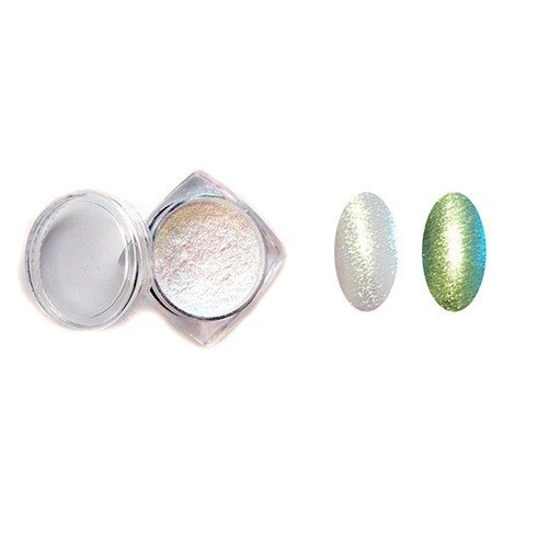 Pigment pentru unghii MoonbasaNails, Chameleon, 06, Verde