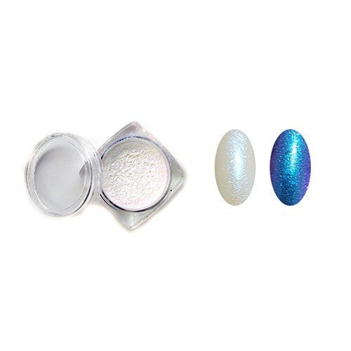 Pigment pentru unghii MoonbasaNails, Chameleon, 05, Purpuriu