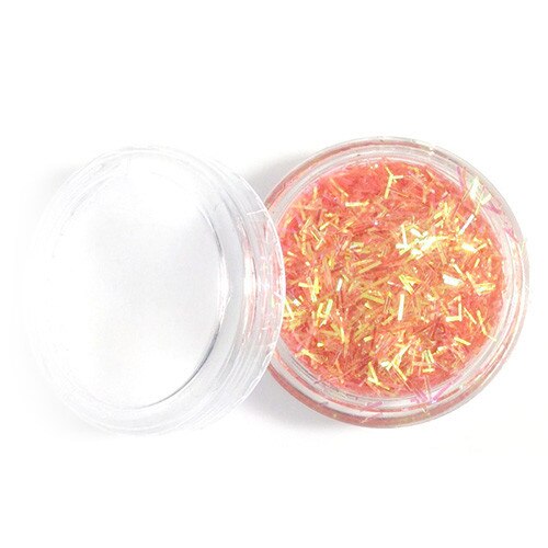 Sclipici pentru unghii MoonbasaNails HL6, Mare, Multicolor, 3 g