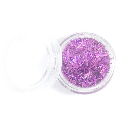 Sclipici pentru unghii MoonbasaNails HL11, Mare, Purpuriu, 3 g