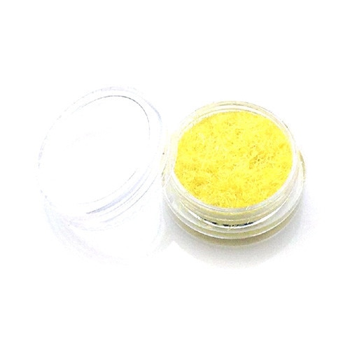 Sclipici pentru unghii MoonbasaNails H7, Mic, Galben, 3 g