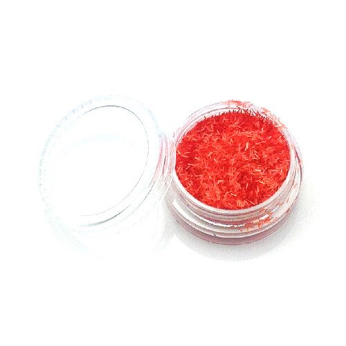 Sclipici pentru unghii MoonbasaNails H3, Mic, Rosu, 3 g