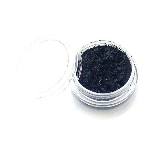 Sclipici pentru unghii MoonbasaNails H10, Mic, Negru, 3 g