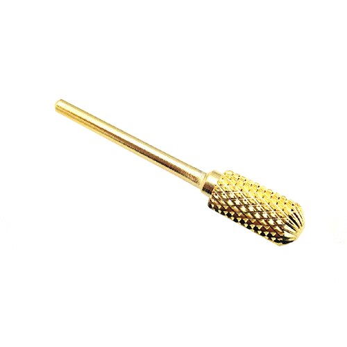 Cap carbid MoonbasaNails pentru pilirea unghiilor artificiale, 006-XC, Auriu