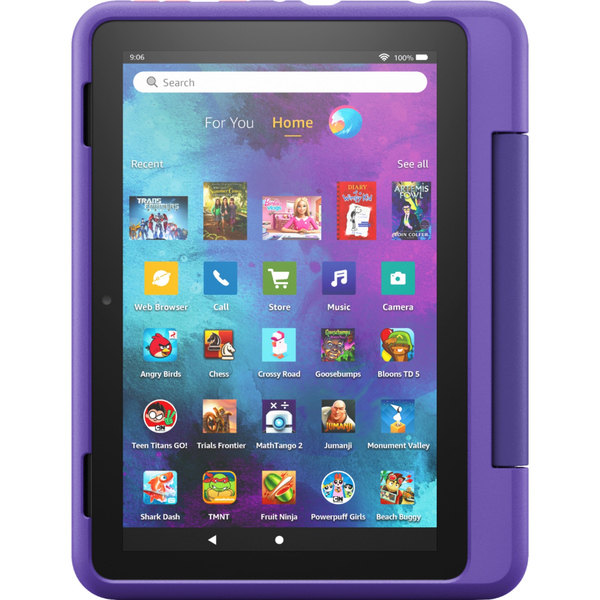 Tableta Amazon Fire HD 8 Kids Pro 8 inchi HD 6-12 ani 32 GB Doodle
