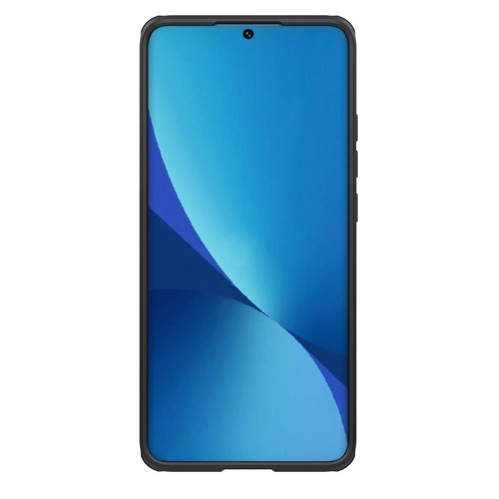 Husa Nillkin CamShield Pro, pentru Xiaomi 12 Pro, Protectie camera, Antisoc, Policarbonat/TPU, Negru
