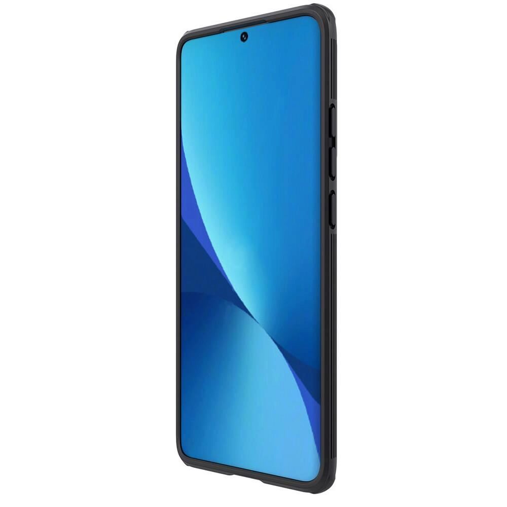 Husa Nillkin CamShield Pro, pentru Xiaomi 12 Pro, Protectie camera, Antisoc, Policarbonat/TPU, Negru