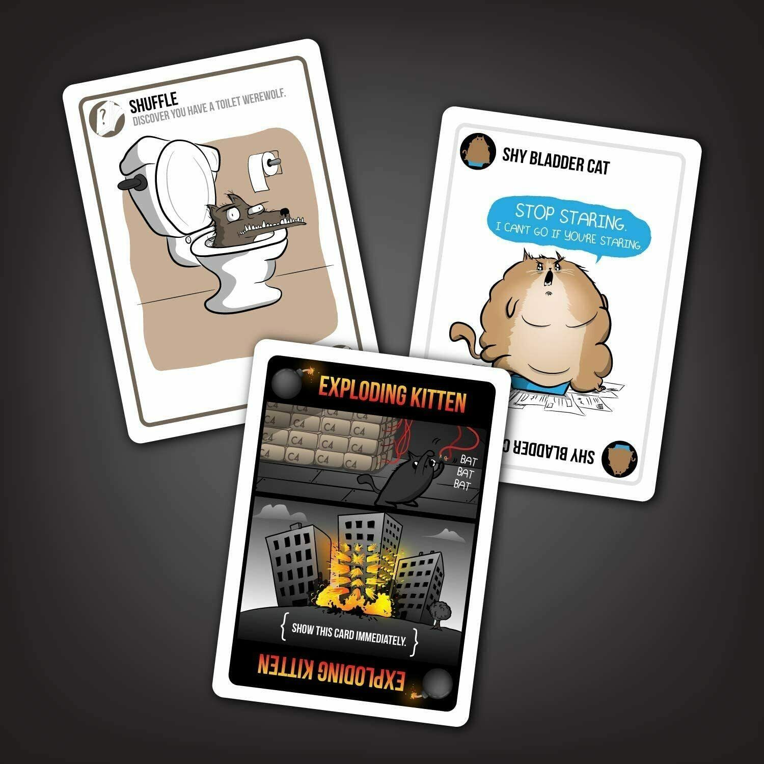 Chigoods Exploding Kittens társasjáték, angol nyelven - eMAG.hu