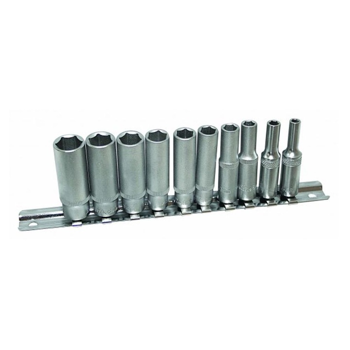 Set tubulare lungi, TECHMAN, 1/4, 4-13mm