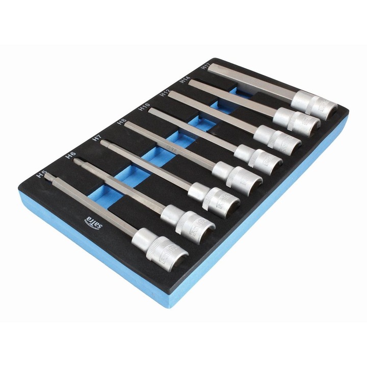 Szekrény modul, TECHMAN, hatlapú kulcsok, imbusz, 1/2 140mm, 5-17mm, 8 db