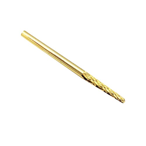 Cap carbid MoonbasaNails pentru pilirea unghiilor artificiale, 018-XC, Auriu