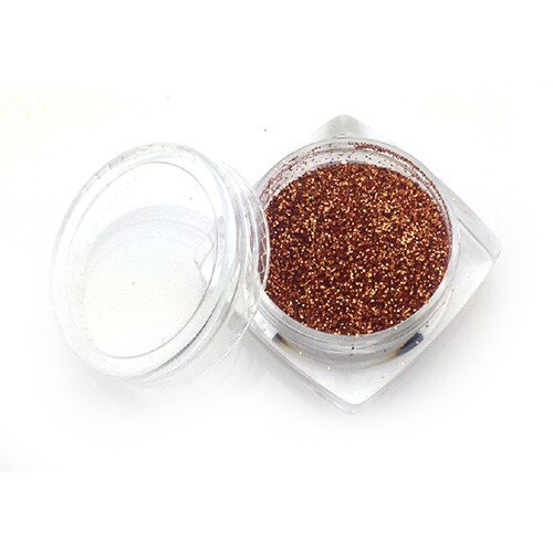 Sclipici pentru unghii, MoonbasaNails HT156, Maro bronz, 3g