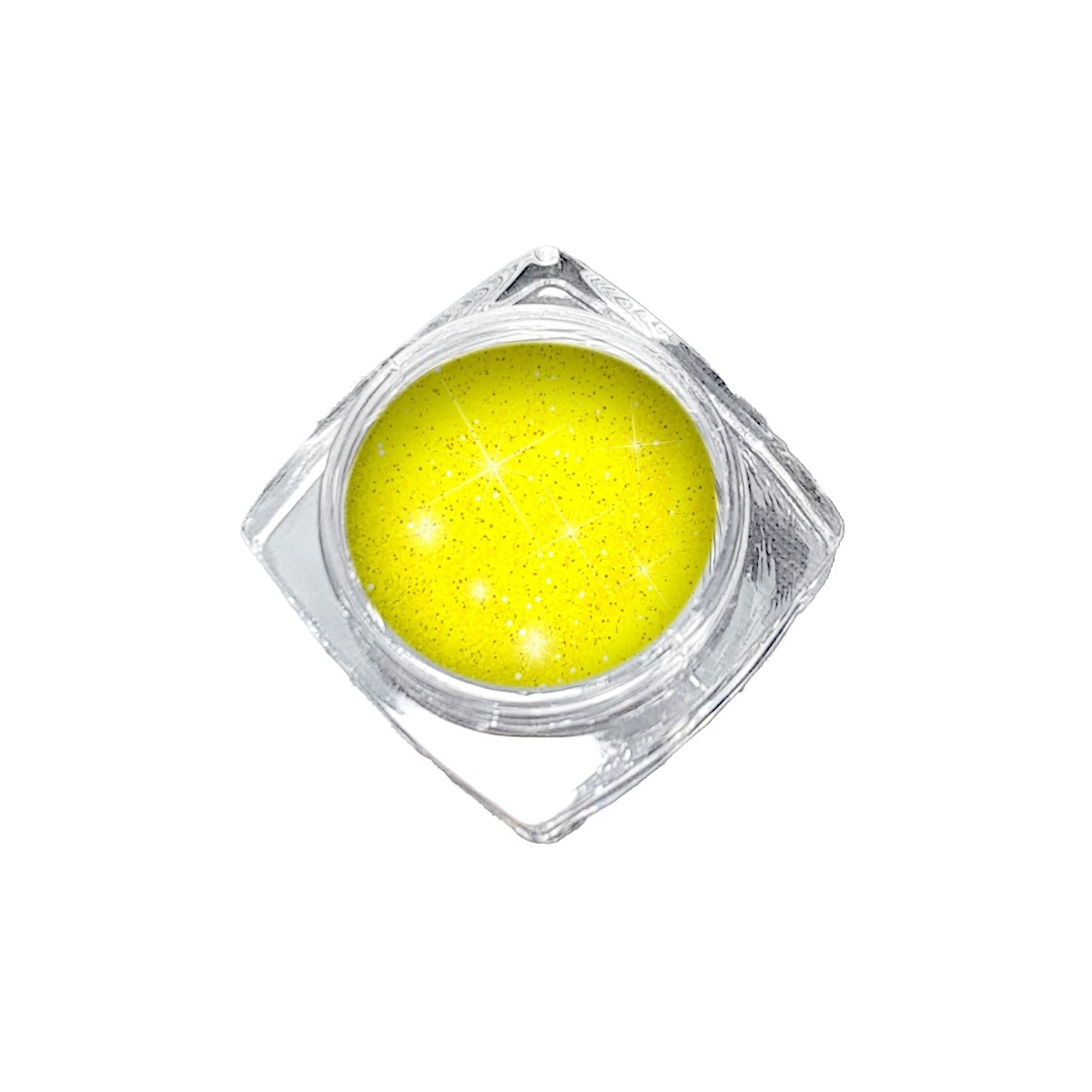 Sclipici pentru unghii, MoonbasaNails CG070, Galben, 3g