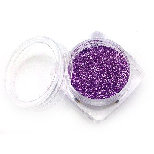 Sclipici pentru unghii, MoonbasaNails HT213, Lila, 3g