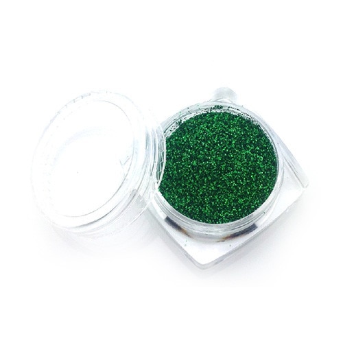 Sclipici pentru unghii, MoonbasaNails CG030, Verde, 3g