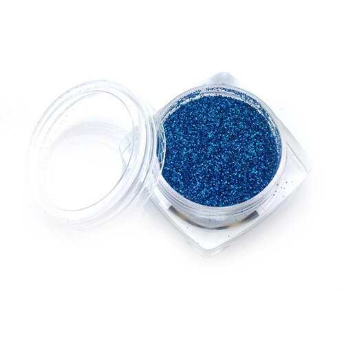 Sclipici pentru unghii, MoonbasaNails HJ224, Albastru, 3g