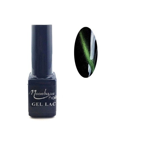 Oja semipermanenta 853 Tiger Eye, MoonbasaNails, Verde, 5ml