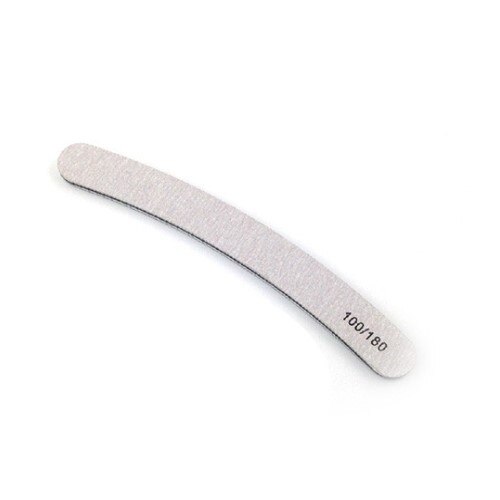 Pila pentru unghii MoonbasaNails, 100/180, Gri