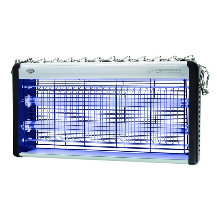 Инсектицидна лампа, DPM, до 100 кв.м, 30W, UV, против комари и насекоми