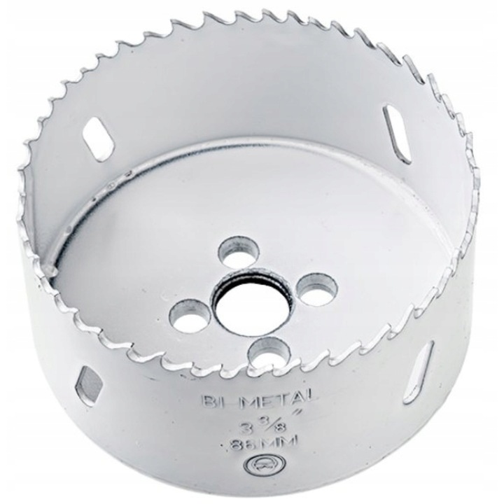 Carota Bimetalica, 86 mm, Diametru 86 mm, Adancime Aproximativ 39 mm, Material Otel Inoxidabil, Otel Rapid Hss, Destinatie Metal, Otel, Lemn, Pvc