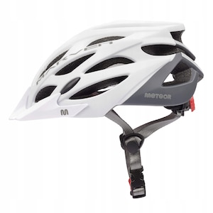 Casca De Bicicleta, Meteor, Marven, Reglabila, Material Exterior: Pvc, Material Interior Absorbant: Eps, Tehnologie: Out-Mold, 58-61 x 30 x 25 x 20 cm, Alb-Gri