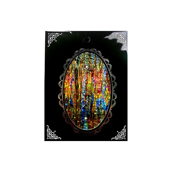 Folie autocolanta pentru unghii MoonbasaNails 022, Multicolor