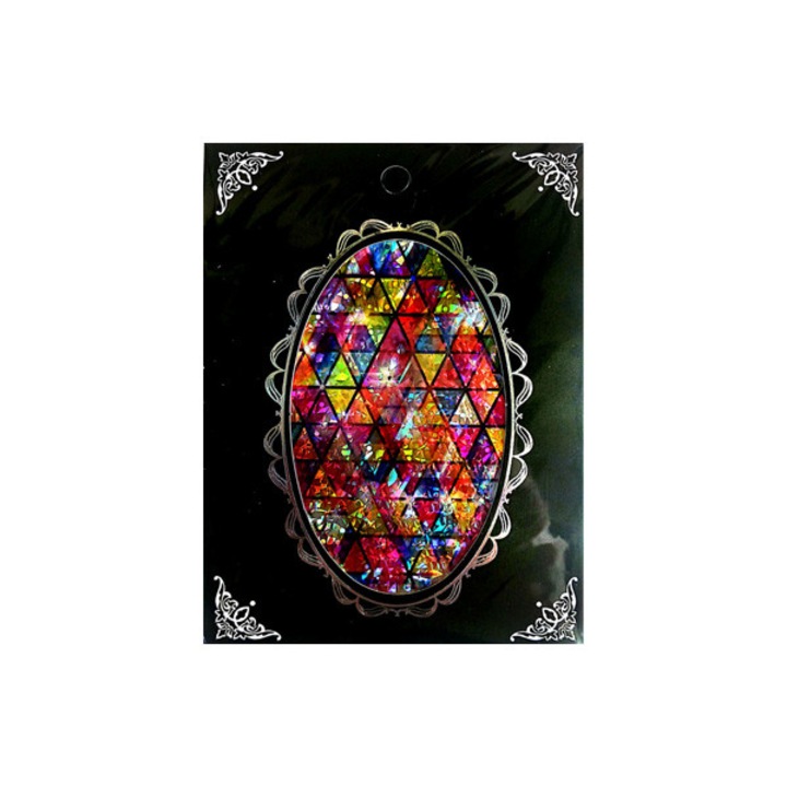 Folie autocolanta pentru unghii MoonbasaNails 004, Multicolor