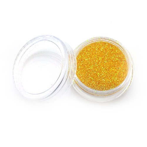 Sclipici pentru unghii, MoonbasaNails HT235, Galben, 3g