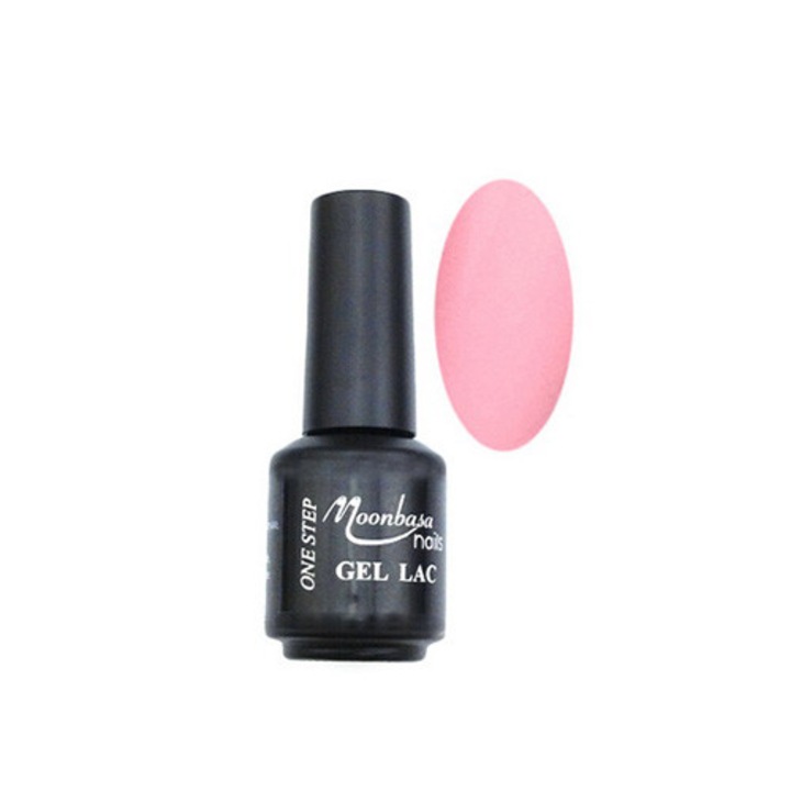 Oja semipermanenta One Step, MoonbasaNails, 131 Dutch pink, 5 ml