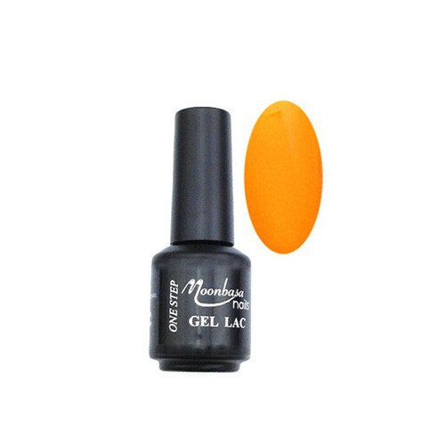 Oja semipermanenta One Step, MoonbasaNails, 134 Blood orange, 5 ml
