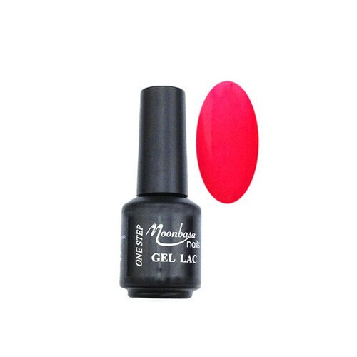 Oja semipermanenta One Step, MoonbasaNails, 135 Dark pink, 5 ml