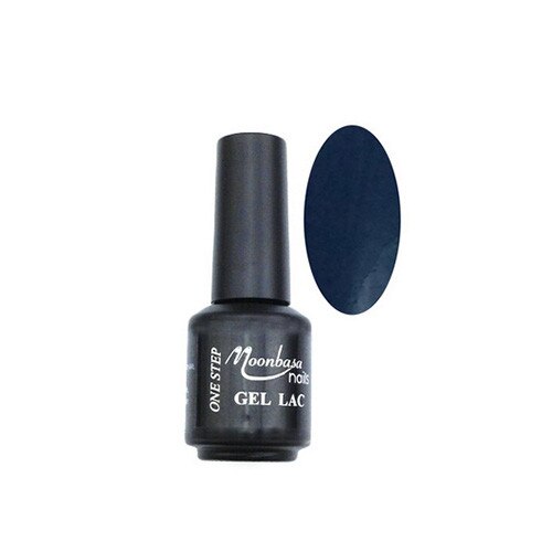 Oja semipermanenta One Step, MoonbasaNails, 155 Mazarin-blue 5 ml