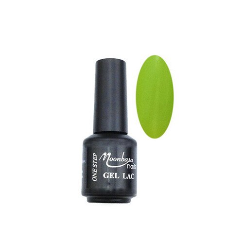 Oja semipermanenta One Step, MoonbasaNails, 101 Neon green, 5 ml