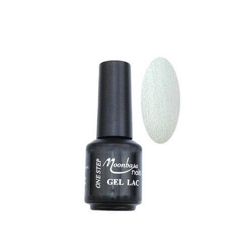 Oja semipermanenta One Step, MoonbasaNails, 074 Shell white, 5 ml