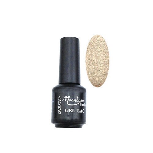 Oja semipermanenta One Step, MoonbasaNails, 072 Glitter beige, 5 ml