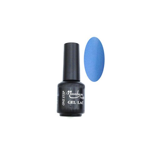 Oja semipermanenta One Step, MoonbasaNails, 196 Sky blue, 5 ml