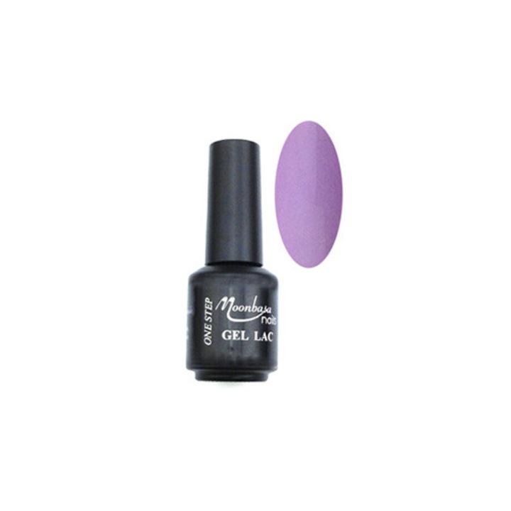 Oja semipermanenta One Step, MoonbasaNails, 197 Light purple, 5 ml