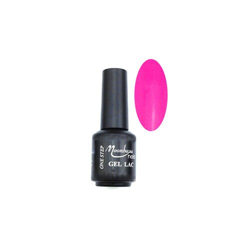 Oja semipermanenta One Step, MoonbasaNails, 182 Neon magenta, 5 ml