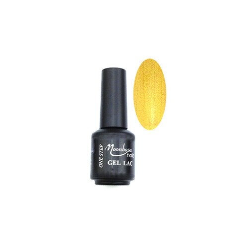 Oja semipermanenta One Step, MoonbasaNails, 180 Golden yellow, 5 ml