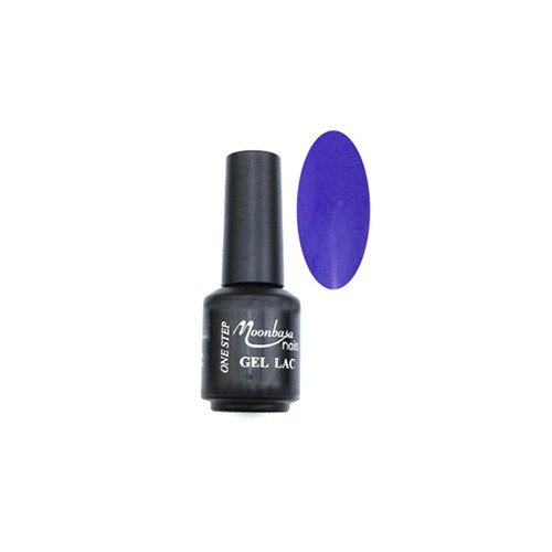Oja semipermanenta One Step, MoonbasaNails, 178 Velvet blue, 5 ml