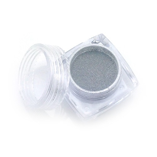 Pudra acrilica pentru unghii 40 MoonbasaNails, Argintiu inchis, 5g