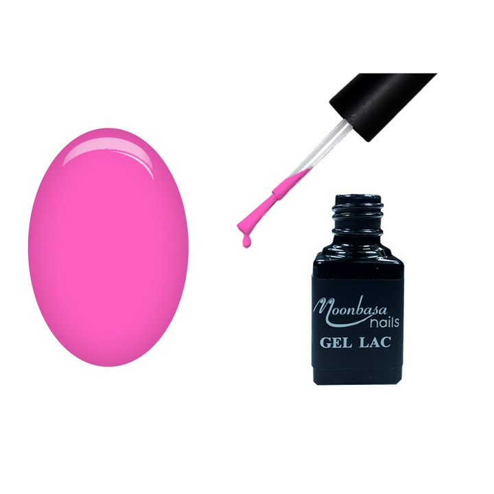ONE Step géllakk 5ml #010 neon pink
