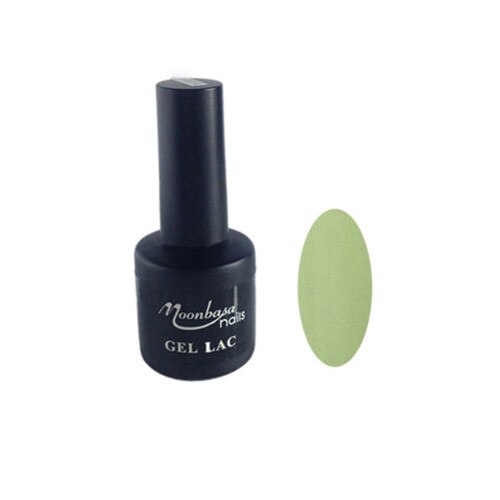 Gel lac semipermanent unghii MoonbasaNails, Lucios, Verde absint, 6 ml