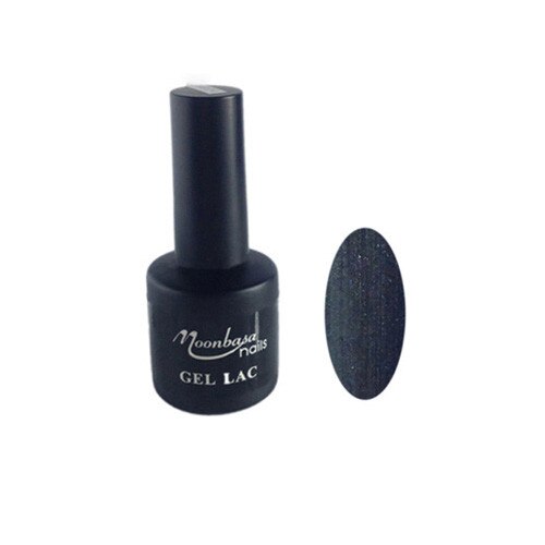 Gel lac semipermanent unghii MoonbasaNails, Perlat, Gri, 6 ml