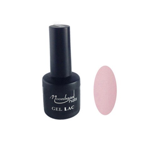 Oja semipermanenta MoonbasaNails, Numarul 165, Peach Pink, 6ml