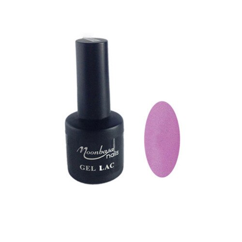 Oja semipermanenta MoonbasaNails, Numarul 180, Glitter Pink, 6ml