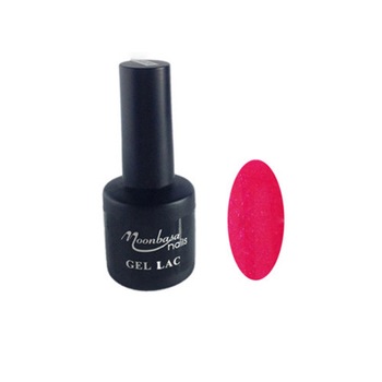 Oja semipermanenta MoonbasaNails, Numarul 184, Glitter Dark Chewing Gum Pink, 6ml Oja semipermanenta MoonbasaNails, Numarul 184, Glitter Dark Chewing Gum Pink, 6ml