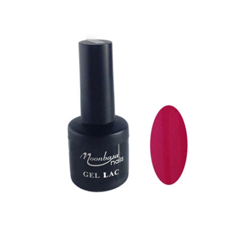 Oja semipermanenta MoonbasaNails, Numarul 221, Dark Barbie-Pink, 6ml