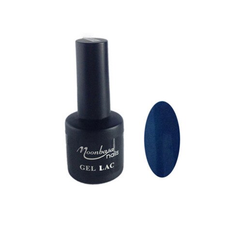 Oja semipermanenta MoonbasaNails, Numarul 142, Dark Turquoise, 6ml